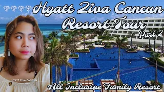 Hyatt Ziva Cancun | 4 Diamond Resort | Full Resort Tour | All Inclusive Luxury Resort | Part 2
