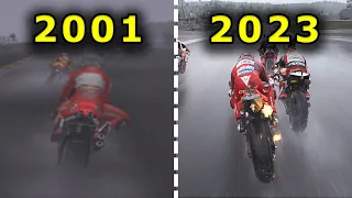 History of Rain in MotoGP Games