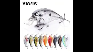 VTAVTA Floating Wobblers Mini Crankbait Fishing Lure