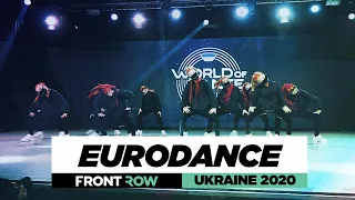 Eurodance | Front Row | Junior Team | World of Dance Ukraine 2020 | #WODUA20