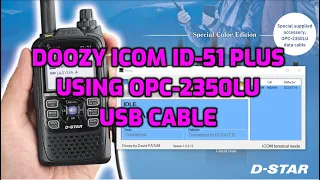 DOOZY- ID51 PLUS 2 using OPC-2350lu USB cable