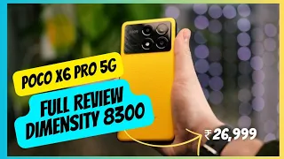 Poco X6 Pro 5g Full Review Dimensity 8300 Ultra, 64MP Best Phones Under 30k #POCOX6Pro5 #RedmiK70