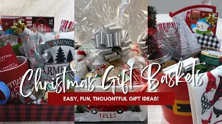 DIY Christmas Gift Baskets 2022 *gift ideas on a budget*