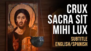 MEDITATION CRUX SACRA SIT MIHI LUX - St. Benedict Medal Prayer In Latin - 1 Hour (Subtitled)