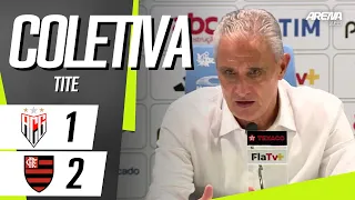 COLETIVA TITE | AO VIVO | Atlético-GO x Flamengo - Brasileirão 2024