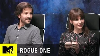 Star Wars: Rogue One Interview w/ Felicity Jones, Diego Luna, & Josh Horowitz | MTV Live