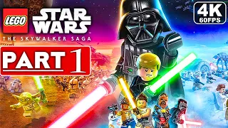 LEGO STAR WARS THE SKYWALKER SAGA Gameplay Walkthrough Part 1 FULL DEMO [4K 60FPS] -  No Commentary