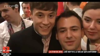 Loic Nottet, la star de 2015 du 2 janvier 2016, 7 à la Une R