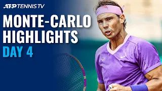 Nadal, Djokovic & Zverev Take Centre Stage | Monte Carlo 2021 Highlights Day 4