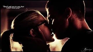 oliver & felicity || ''don't ask me to say that I don't love you'' (3x01)