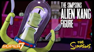 Super7 The Simpsons Ultimates Kang Figure | @TheReviewSpot