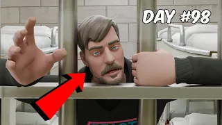 I SURVIVED 100 DAYS IN PRISON IN FORTNITE!!