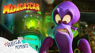 Dr Octavius Brine AKA Dave 🐙 | Penguins of Madagascar | Clips | Mega Moments