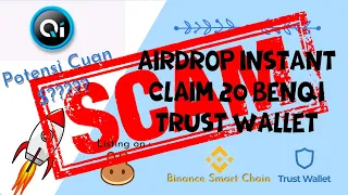 Airdrop Instant Claim 20 BENQI Token | cara claim Airdrop trustwallet | Airdrop Terbaru 2022