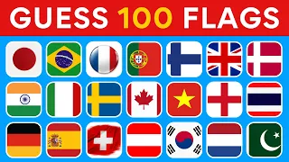 "Ultimate Flag Quiz: Can You Guess All 100?"