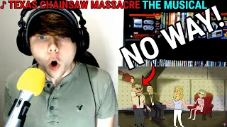 ♪ TEXAS CHAINSAW MASSACRE THE MUSICAL - Animated Parody Song by LHUGUENY REACTION!