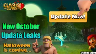 NEW TROOPS, NEW OBSTACLE, NEW LOADING SCREEN, NEW EVENTS ARE COMING IN COC HALLOWEEN UPDATE - COC