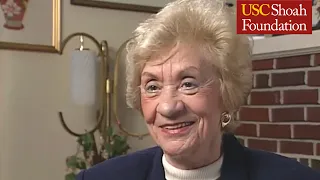 Deportation to Chelmno Extermination Camp | Holocaust Survivor Anna Gerut | USC Shoah Foundation