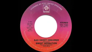 1975 HITS ARCHIVE: Sad Sweet Dreamer - Sweet Sensation (stereo 45 single version--#1 UK hit)