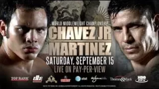 Maravilla Martinez vs Julio Cesar Chavez Jr Completa Full fight