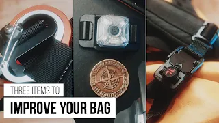 Improve your bag with these 3 items