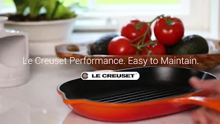 How to Clean a Le Creuset Cast Iron Grill Pan - Sur La Table