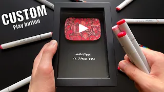 I Made a Custom Doodle Play Button! (VOICE REVEAL)