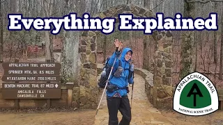 What To Expect Your 1st Day on the Appalachian Trail | Amicalola, Approach Trail, Springer Mountain