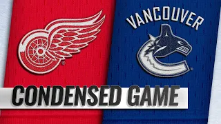 01/20/19 Condensed Game: Red Wings @ Canucks