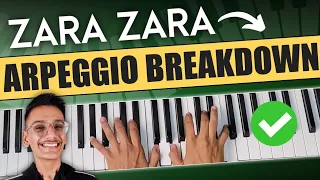 Zara Zara - Easy Arpeggio Breakdown - Piano Arpeggio patterns for Hindi songs - PIX Series - Hindi