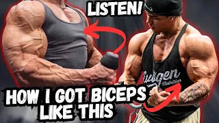 HOW I GOT MY BICEPS LIKE THIS