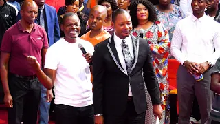 A Malawian Man Receives An Impartation from Pastor Alph