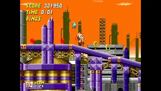 Sonic The Hedgehog 2 Pink Edition 2022 Update Oil Ocean Zone 2 (Cream & Cheese)