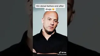 Vin Diesel before and after drugs