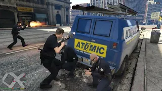GTA 5 - Police vs Madrazo Cartel Battle