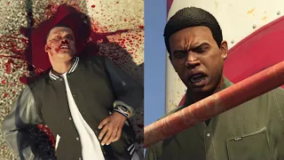 GTA 5 Lamar Kills Franklin in Ending B