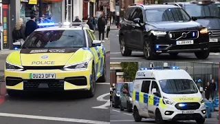 [BTP Rush to London Tube Station] London Police Convoys and Responses to Incidents!