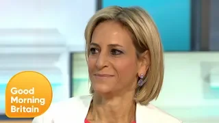 Emily Maitlis Throws Shade At Piers Morgan | Good Morning Britain