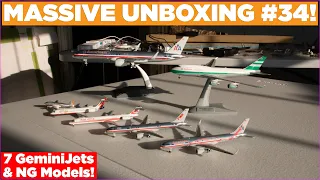 7 MODEL GEMINIJETS & NG MODELS UNBOXING! | Massive Unboxing #34 (STUNNING Models!)