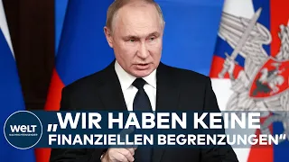 RUSSLAND: Putin bereit seinen Truppen "alles zu geben, was sie brauchen" | WELT Thema