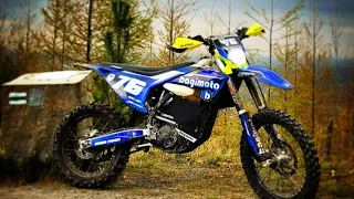 2023r. prototype husqvarna ktm electric enduro. qs138 600Nm 108kg. monster. MOTOCYKL ELEKTRYCZNY