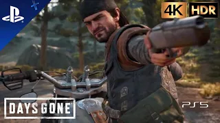 Days Gone [Intro] PS5 Gameplay  (4K HDR 60fps 2160p) No Commentary - Ultra Resolution