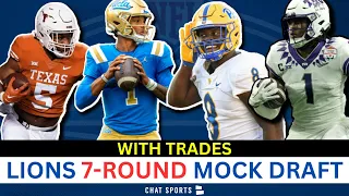 NFL Mock Draft: Detroit Lions 7-Round Mock With Trades For 2023 NFL Draft Ft. Bijan Robinson