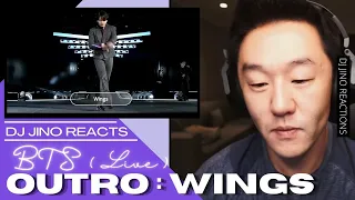 DJ REACTION to KPOP - BTS OUTRO WINGS LIVE PERFORMANCE