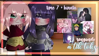 🦊//Time 7+ Hinata reagindo a tiktoks 🌸 (narusaku) (sasuhina)