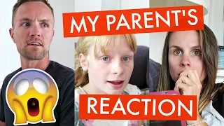 Asking my parents for a NOSE PIERCING! | Family Fizz