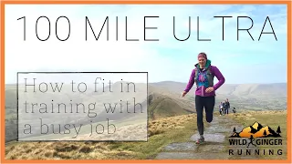 How to fit in training for a 100 mile ultra with an 80hr week (Montane Spine Challenger podium-er!)