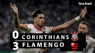 Corinthians 0 x 3 Flamengo (GOLEADA!!) Melhores Momentos & Gols | Brasileirão Série A