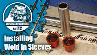 Dana 30 Weld In Axle Sleeves (No Pounding Required)