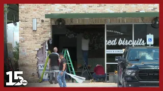 Car crashes through restaurant, 5 injured: College Station police